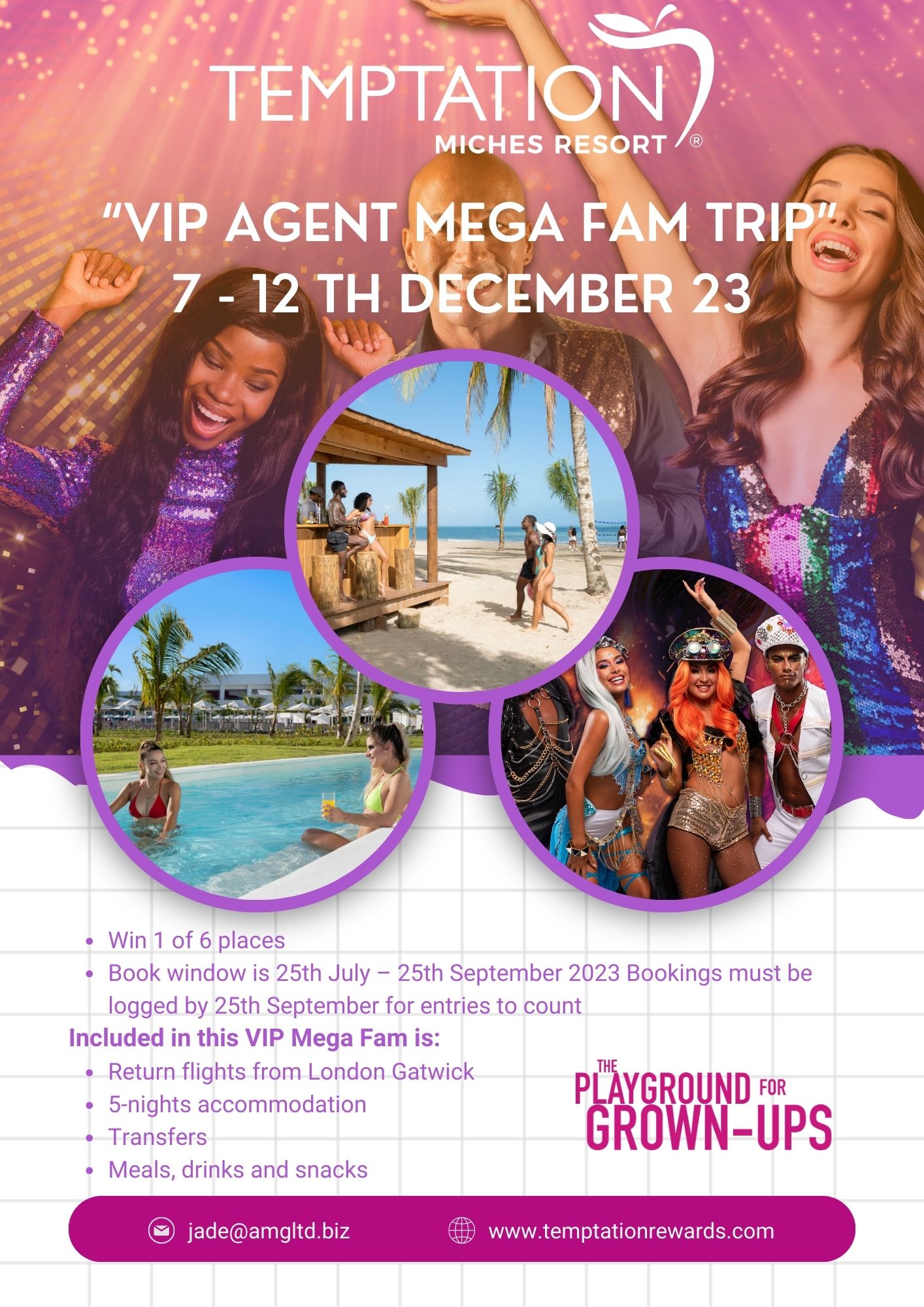 image_VIP Agent Mega Fam Trip - Temptation Miches Resort